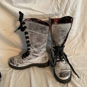 Dr Martens fold over boots